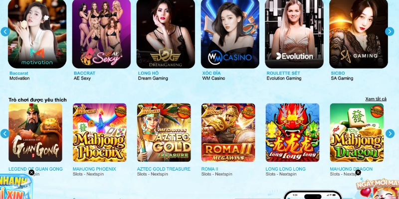 Các sản phẩm cá cược nổi bật tại Jun88